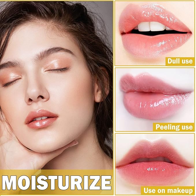 2PCS Bee Lip Balm Honey Pot Honey Lip Balm Sleeping Lip Mask Silky Hydrating Bee Lip Balm Lip Mask Overnight Lip Care Products-BrightBean Baby