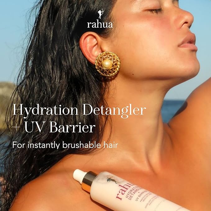 Rahua Hydration Detangler Spray + UV Barrier, 6.5 Fl Oz, Detangling Leave in Hair Care Softens Hair, Smooths Frizz, Supports Breakage & Damage, Conditioning for Brushable Shiny Hair, All Hair Types-BrightBean Baby