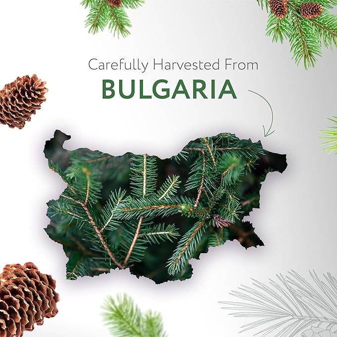 HBNO Fir Needle Essential Oil - Huge 4 oz (120ml) Value Size - Natural Fir Needle Oil - Perfect for Cleaning, Aromatherapy, DIY, Soap and Diffuser-BrightBean Baby