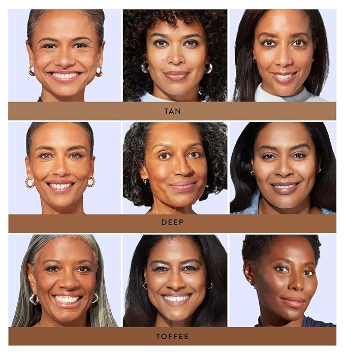 LAURA GELLER NEW YORK Baked Balance-n-Brighten Foundation with Kabuki Brush Makeup Set, Toffee-BrightBean Baby