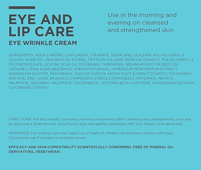 ANNEMARIE BÖRLIND – Eye Wrinkle Cream – Natural Vitamin C + E Anti Aging Eye Cream for Smoothed, Brighter, and Plump Skin With New Elasticity – 0.67 Oz-BrightBean Baby