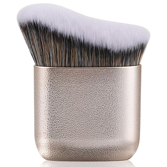 docolor Self Tanner Brush Body Makeup Brush for Flawless Face and Body Makeup, Sunless Tanner Blending Brush Body Brush for Self Tanner, Bronzer, Foundation, Vegan & Cruelty Free-BrightBean Baby