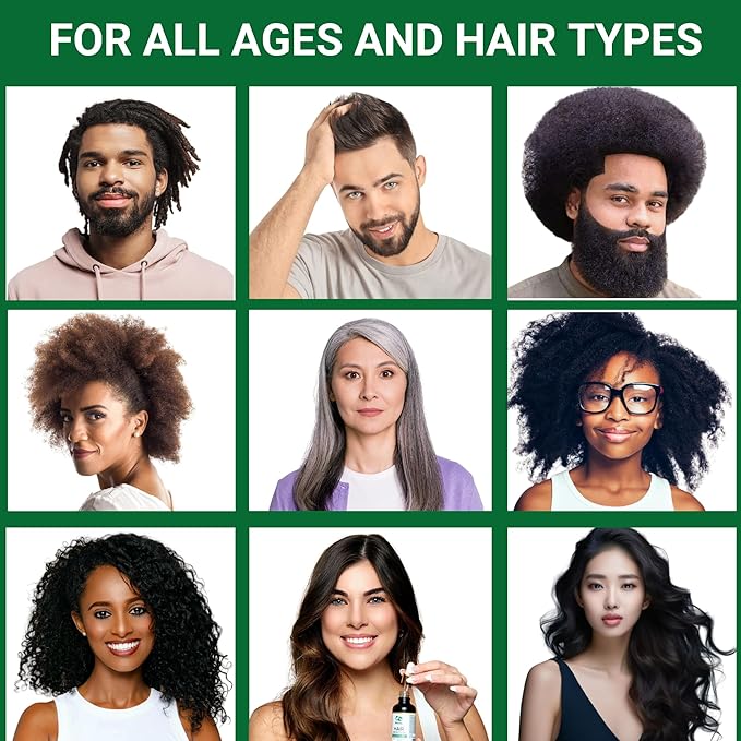 Seddy Hair Growth & Strengthening Oil with Caffeine, Rosemary, Castor, Biotin, Peppermint, Argan & Jojoba Oils - 1.7 Fl. Oz (Pack of 1)-BrightBean Baby