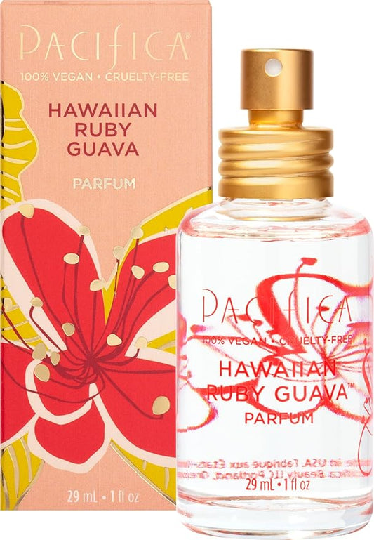 Pacifica Hawaiian Ruby Guava Spray Perfume - Vegan, Cruelty-Free Personal Fragrance with Essential Oils-BrightBean Baby