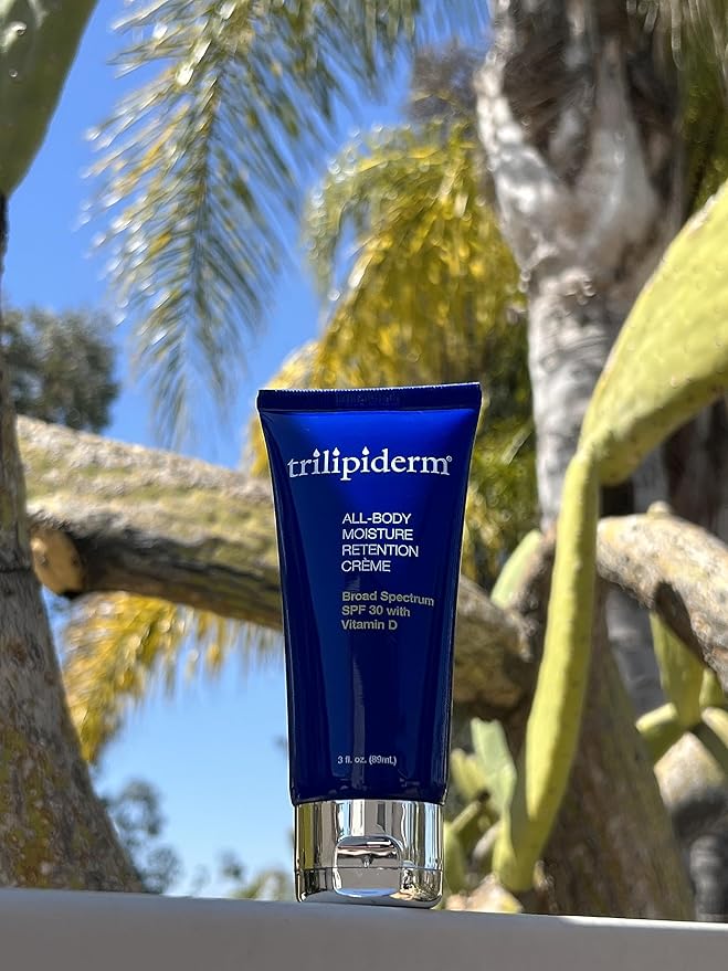 Trilipiderm Travel Size Moisturizer Sunscreen 3oz – The Stowaways Overnight, Travel Size, Getaway – Hydration for Body and Face 1 x SPF 30 Sunblock and 1 x All-Body Moisturizer-BrightBean Baby