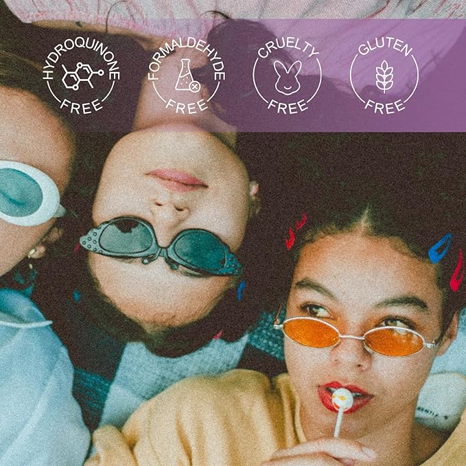 Color Nymph All In One Makeup Kit For Teens With Portable Cosmetics Bag, Multiple Makeups For Begginers As New Year,Birthday Gift Included 38-Colors Eyeshadows Lipglosses Brushes (Purple)-BrightBean Baby