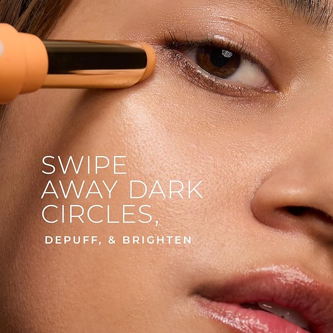 RoC Multi Correxion Revive + Glow Eye Balm with Vitamin C (0.14 oz) + Retinol Eye Cream Packette-BrightBean Baby