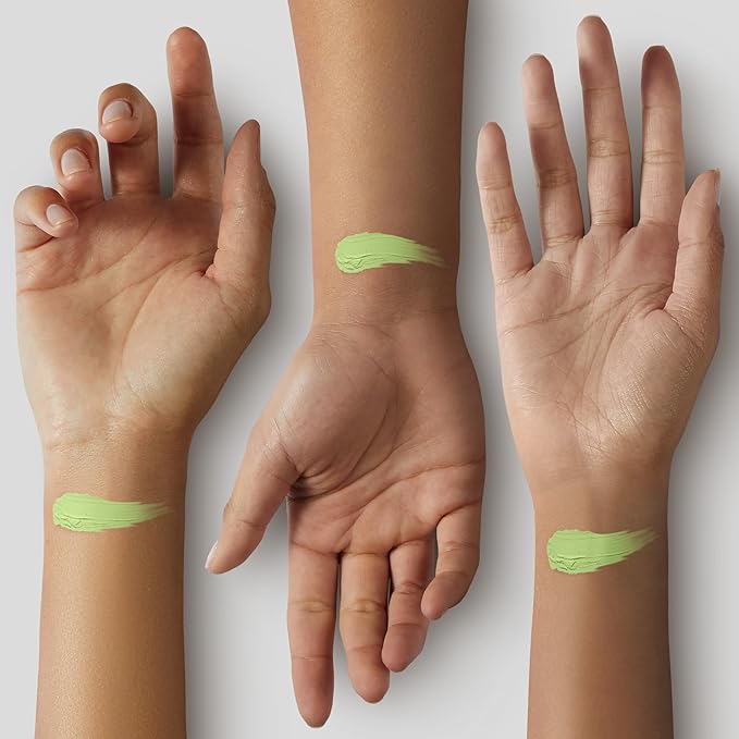 e.l.f. Camo Color Corrector, Hydrating & Long-Lasting Color Corrector For Camouflaging Discoloration, Dullness & Redness, Vegan & Cruelty-Free, Green-BrightBean Baby