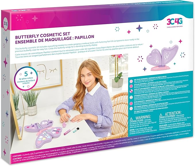 Make It Real Butterfly Cosmetic Set-BrightBean Baby