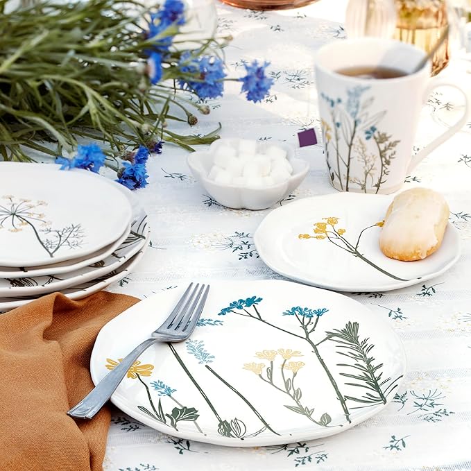 Lenox 896611 Wildflowers Dinner Plates, Set of 4