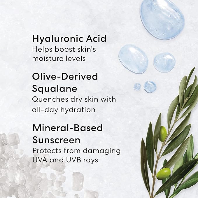 bareMinerals Complexion Rescue Tinted Moisturizer for Face with SPF 30 + Hyaluronic Acid, Hydrating Tinted Mineral Sunscreen for Face, Skin Tint, Vegan, Travel Size-BrightBean Baby