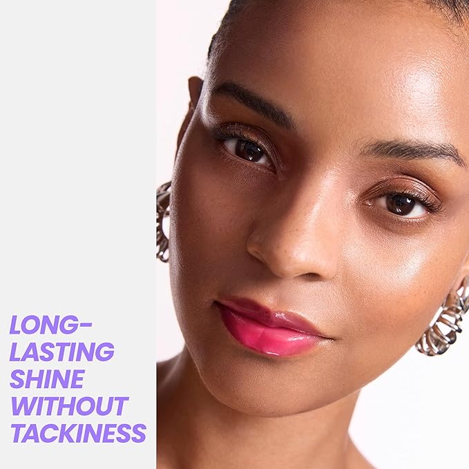 Wonderskin Lip Oil Rehab Serum - Color Changing Lip Oil from Clear to Pink - PH-activated, Non-sticky & Hydrating Tinted Serum for Dry Lips (Kissed)-BrightBean Baby