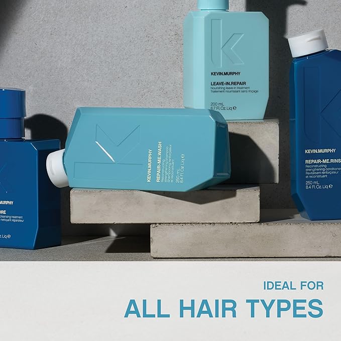 KEVIN.MURPHY REPAIR-ME.WASH - Moisturising Hair Repair Shampoo - Hydrating Frizz Control Shampoo - Sulphate & Paraben Free Hair Care - 1 L / 33.8 fl oz-BrightBean Baby