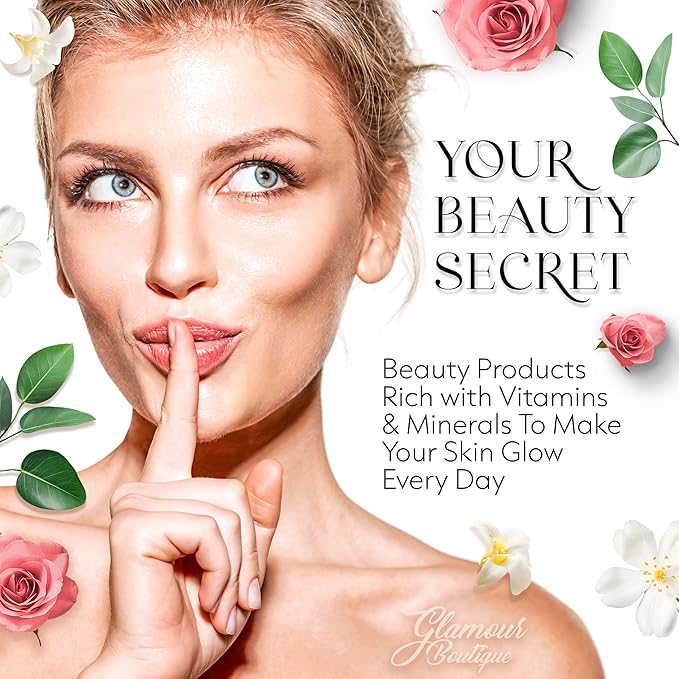 Skin Repair Spa Gift Set - 8 Piece Skin Care Products for Women, Beauty & Personal Care - Full Size Skincare Set Spa Gift Basket, Infused with Minerals & Vitamins - Gift Box Spa Kit-BrightBean Baby