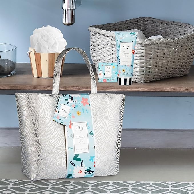 Mothers Day Gifts for Mom XXXL Relaxing Perfumes Spa Gift Set Luxury Bath & Body Gift Set with Shower Gel | Christmas, Birthday, Pampering Gifts for Her, Wife Self Care Bridal Shower Pamper Kit-BrightBean Baby