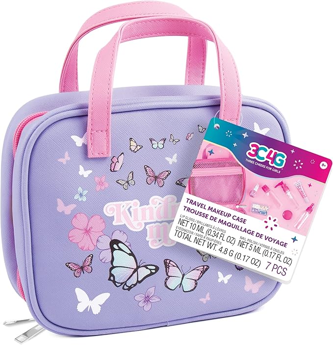 3C4G Make It Real Butterfly Away Travel & Cosmetic Set-BrightBean Baby