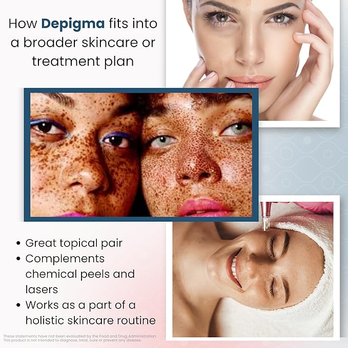 GlocalCare Depigma Support Reduction of Hyperpigmentation, Melasma & Dark Spots with Glutathione, Polypodium Leucotomos, Grape Seed & Marigold Extract-BrightBean Baby