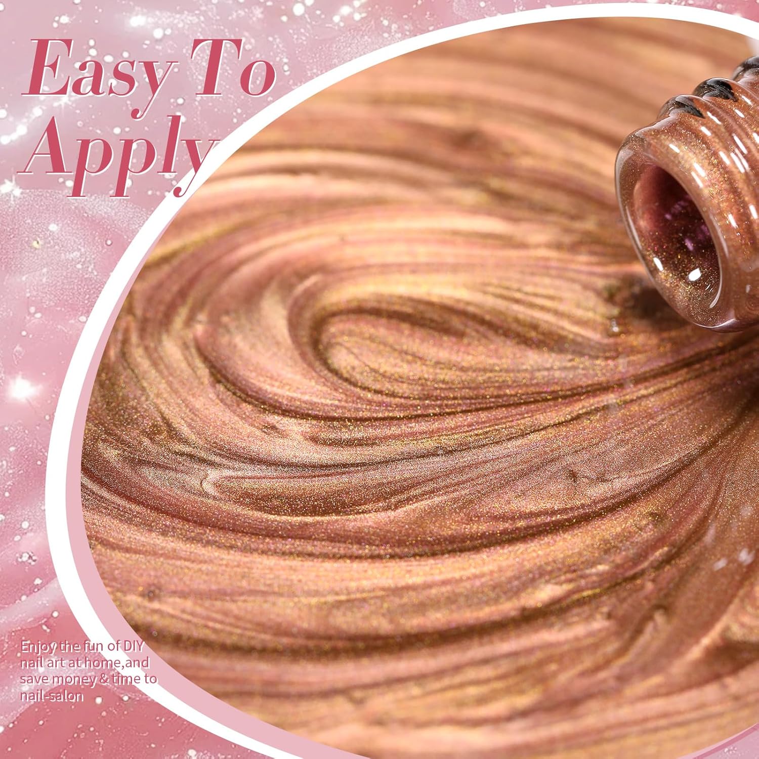 BORN PRETTY Cat Magnetic Eye Gel Nail Polish,Violet haze Jelly Glass Magnetic Gel Polish,Glitter Soak Off Nail Art Salon Manicure Home Gift 15ml-BrightBean Baby