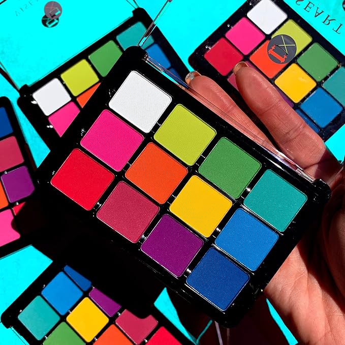 Viseart Paris Slimpro Pro Luxe Eyeshadow Palette (Editorial Brights)-BrightBean Baby