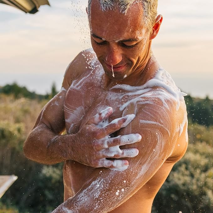 Every Man Jack Body Wash Variety Box - Includes Four Body Washes with Clean Ingredients & Incredible Scents - Round Out His Routine with Sandalwood, Cedarwood, Juniper Sage, & Sea Salt Body Washes-BrightBean Baby