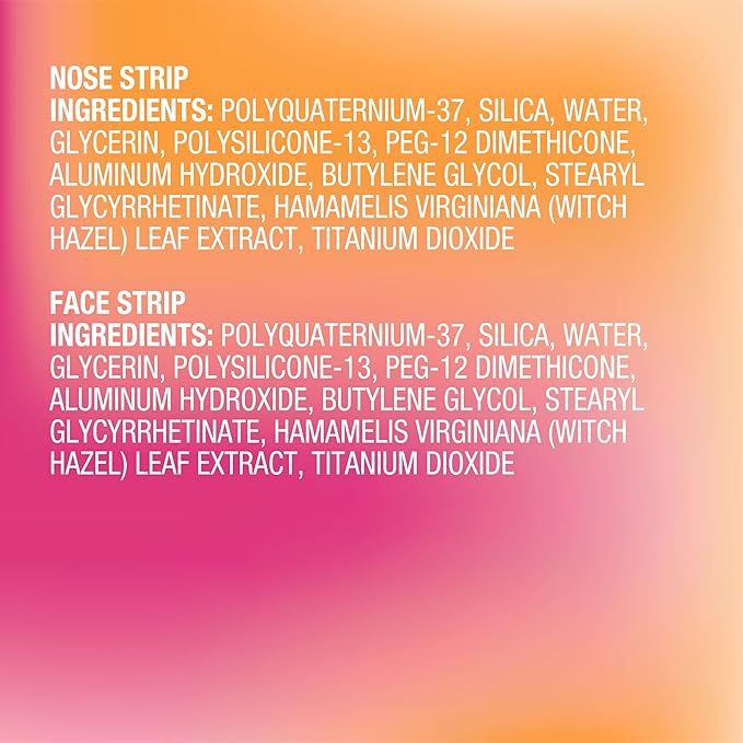 Bioré T-Zone Blackhead Remover Strips, Deep Cleansing Pore Strips, (5 Nose + 5 Face + 5 Chin Strips), Instant Pore Unclogging for the T-Zone Area, 15 Count-BrightBean Baby