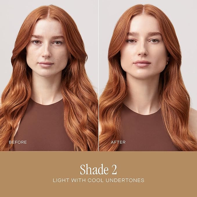 Summer Fridays Sheer Skin Tint - Skin Tint with Hyaluronic Acid - Helps Diminish Uneven Skin Tone - Sheer to Light Coverage - Shade 2 - Light with Cool Undertones (1 Fl Oz)-BrightBean Baby