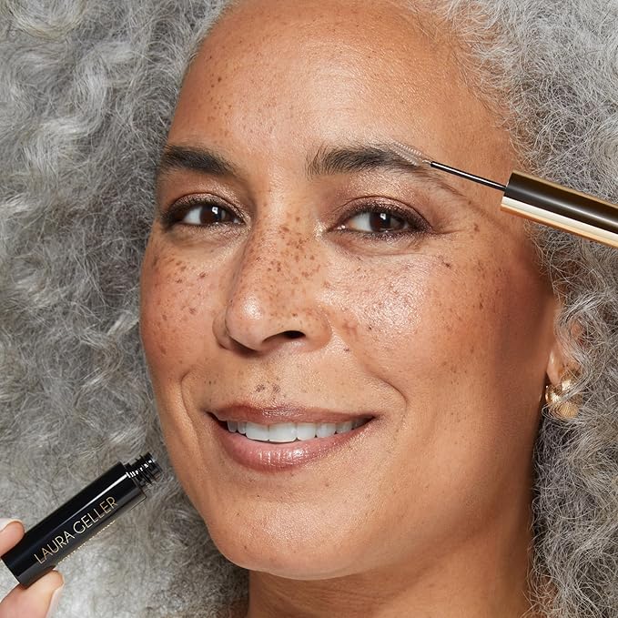 LAURA GELLER NEW YORK Sculpt-n-Stay Clear Brow Gel - Eyebrow Setting Gel - Shapes and Sculpts - Non-Sticky Formula-BrightBean Baby