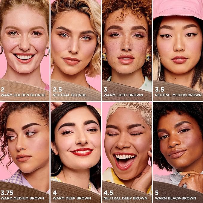 Face Blush Foundation Natural Brightening Silky Moisturizing Sodium Hyaluronate Bakery Crafted Glittering Powder-BrightBean Baby
