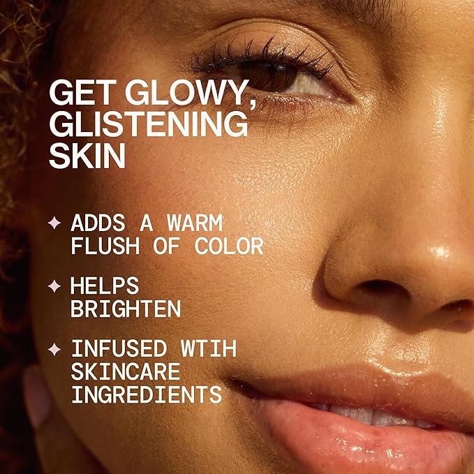 Pacifica Crystal Lit Glowy Glisten Drops – Face Makeup - Shimmery Multi-Use Liquid Blush/Highlighter for Radiant, Dewy Cheeks Luminous Glow Clean Beauty Vegan & Cruelty-Free Dermatologist Tested-BrightBean Baby