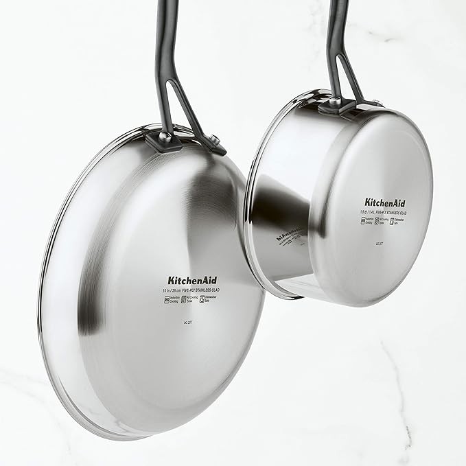 KitchenAid 5-Ply Stainless Steel Nonstick Fry Pan 8.25"