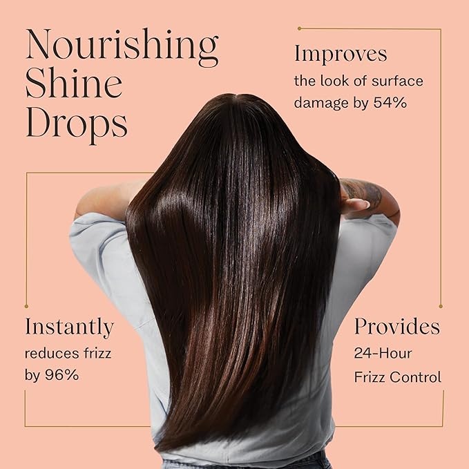 JVN Complete Nourishing Hair Oil Shine Drops 1.7 oz/ 50 mL-BrightBean Baby