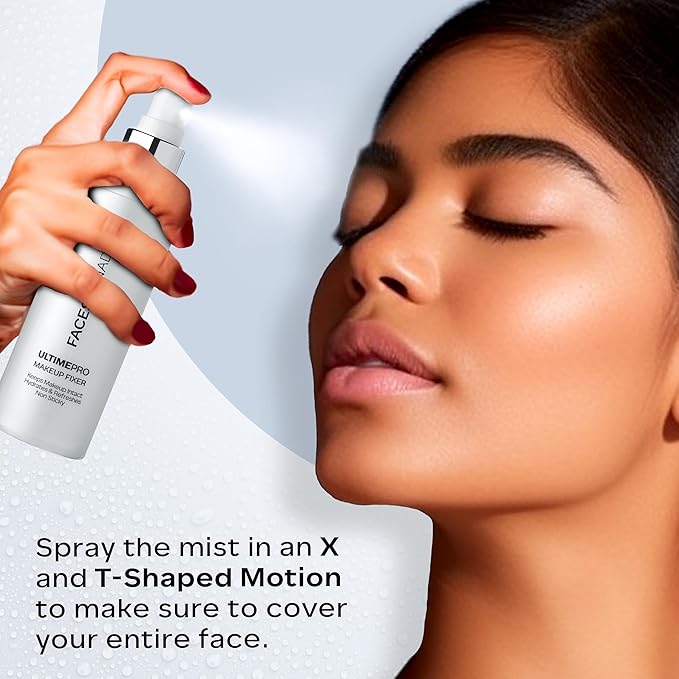 Faces Canada UltimePro Makeup Fixer Spray | Keeps Makeup Intact & Long-Lasting | Hydrating, Non-Sticky Mist for Fresh Finish | Lightweight & Refreshing | 1.69 Fl Oz (50ml)-BrightBean Baby