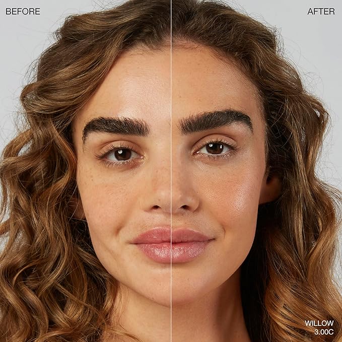 Ogee Sculpted Complexion Foundation Stick (Willow 3.00C - Medium Light, Peach-Beige Undertones) Full Coverage Foundation Makeup - Instantly Balance & Even Complexion - 70% Organic Ingredients-BrightBean Baby