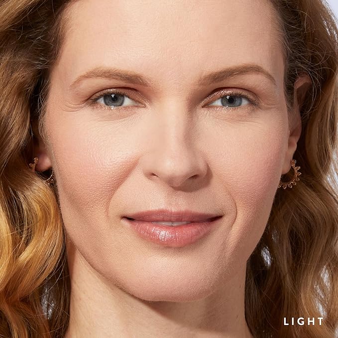 LAURA GELLER NEW YORK Baked Balance-n-Brighten Foundation with Kabuki Brush Makeup Set, Light-BrightBean Baby