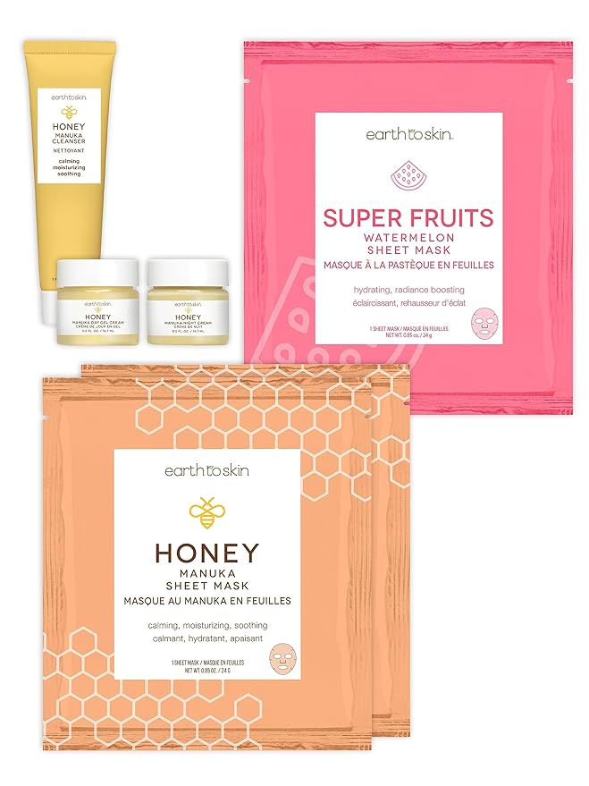 Earth To Skin Honey Travel Set-BrightBean Baby