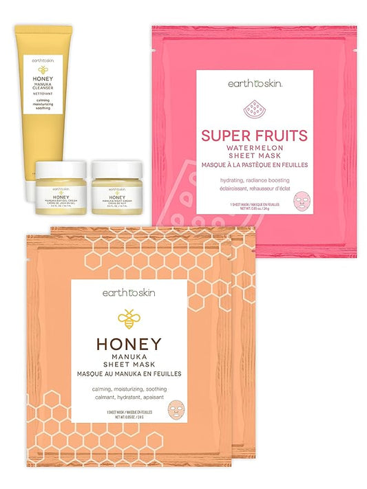 Earth To Skin Honey Travel Set-BrightBean Baby