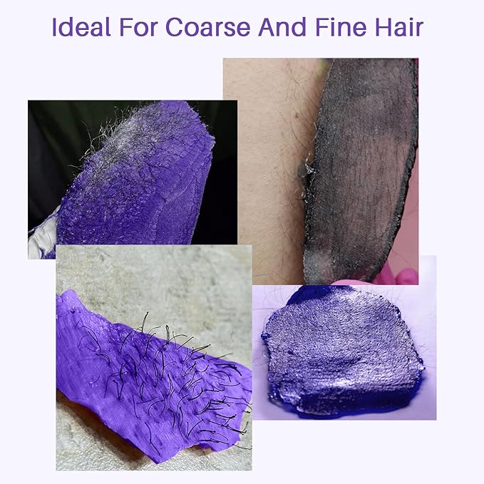 BLITZWAX Brazilian and Bikini Waxing Kit for Women, Hard Wax Warmer for Face, Legs, and Body, At Home Hair Removal Kit, Beginner Friendly, Quick Heating, 28 Accessories-BrightBean Baby