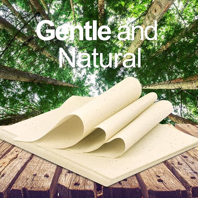 Teenitor Oil Absorbing Sheets for Face, 1000 Sheets Jasmine Oil Blotting Paper for Oily Skin, Natural Oil Control Film Oil Blotting Sheets for Face Men Women, Face Oil Sheets-BrightBean Baby