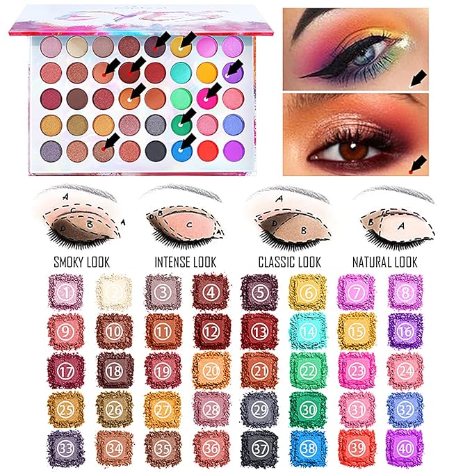 Makeup Kit For Women Full Kit,All-in-one Makeup Holiday Gift Set Include Concealer Eyeshadow Face Powder Palette Lipstick Blush - Make Up Kits For Adult Professional And Beginner With Carry Travel Bag-BrightBean Baby