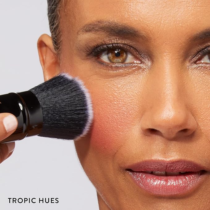 LAURA GELLER NEW YORK Baked Blush-n-Brighten Baked to Go - Tropic Hues - Travel Size Blush-BrightBean Baby