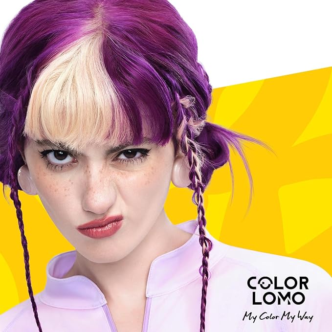 Ultra Color Safe Shampoo | Help Prevent Fading & Provide Subtle Color Replenishment | Prolong Color Vibrancy and Enhance Shine | Vegan & Cruelty-Free Formula | For Purple Color Treated Hair-BrightBean Baby