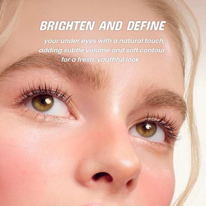 COLORGRAM Under Eye Highlighter Stick 07 Warm Peach | Silky-Smooth Long-Lasting Highlighter & Contouring Stick for Smudge-Proof, Shining Daily Makeup | K-Beauty Face Highlighters & Luminizers-BrightBean Baby