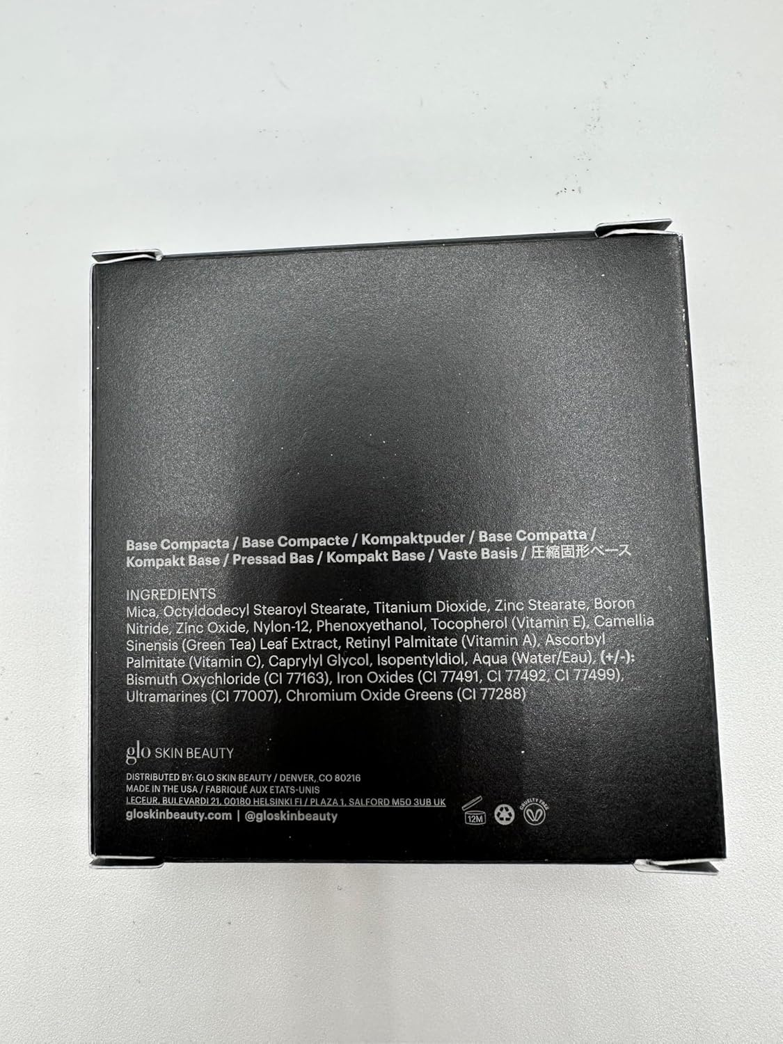 Glo Skin Beauty Pressed Base Powder Foundation Makeup (Golden Medium) - Flawless Coverage for a Radiant Natural, Second-Skin Finish-BrightBean Baby