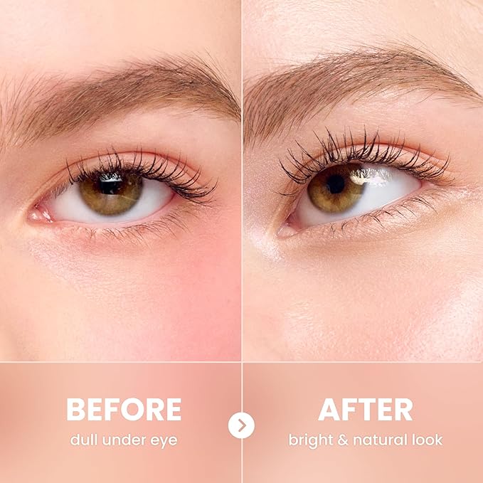 COLORGRAM Under Eye Highlighter Stick - 05 Berry | Silky-Smooth Long-Lasting Highlighter & Contouring Stick for Smudge-Proof, Shining Daily Makeup | K-Beauty Face Highlighters & Luminizers-BrightBean Baby