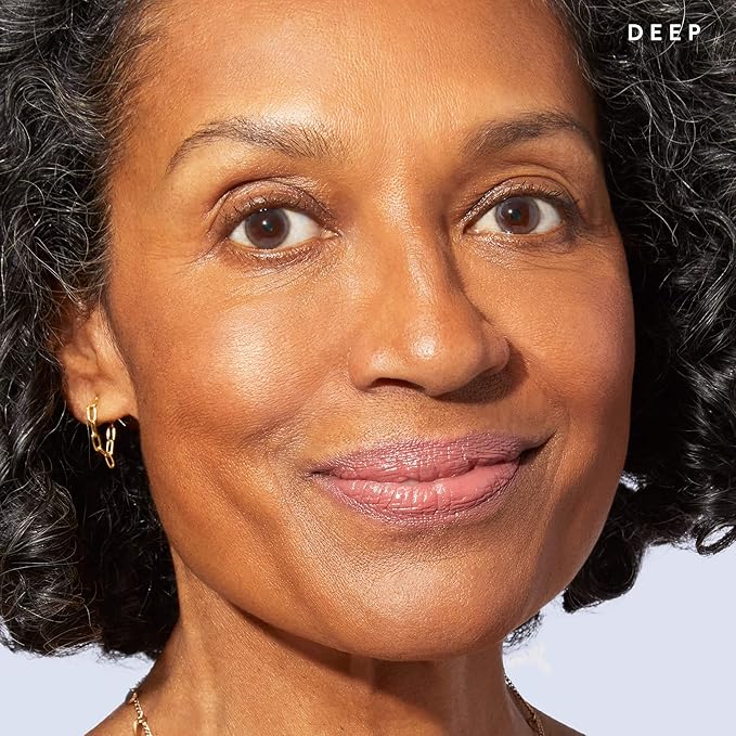 LAURA GELLER NEW YORK Baked Balance-n-Brighten Foundation with Kabuki Brush Makeup Set, Deep-BrightBean Baby