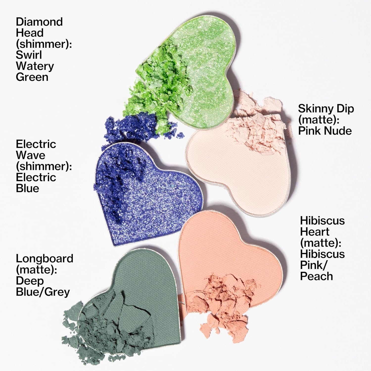 Pacifica Eyeshadow Palette – Waikiki Mineral Eyeshadow, Blendable Shimmer & Matte Shades w/Velvet Matte, Shimmer & Metallic, Cocoa Butter Infused, Talc-Free, Vegan & Cruelty-Free, 0.24 oz 10 Shades-BrightBean Baby