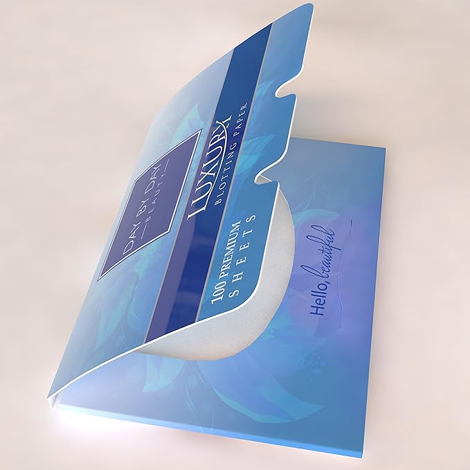 Makeup Blotting Papers 200 Oil Absorbing Paper Sheets for Face (2 Handy Packs of 100) — Face Oil Remover — Oil Blotting Sheets for Face-BrightBean Baby