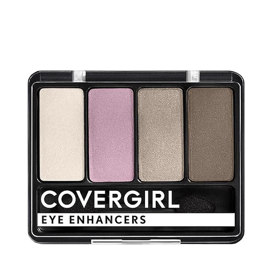 COVERGIRL - Eye Enhancers 4-Kit Eyeshadow, silky, sheer formula, double ended applicator, 100% Cruelty-free-BrightBean Baby