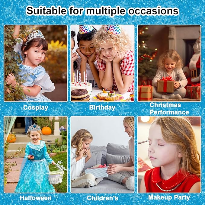 Kids Makeup Kit for Girl Toys, Princess Toys With Makeup kit Nail Polish Set Little Girls Toddlers Dress up Set Birthday Gift Play Makeup Kits For Girls Ages 6-10-BrightBean Baby