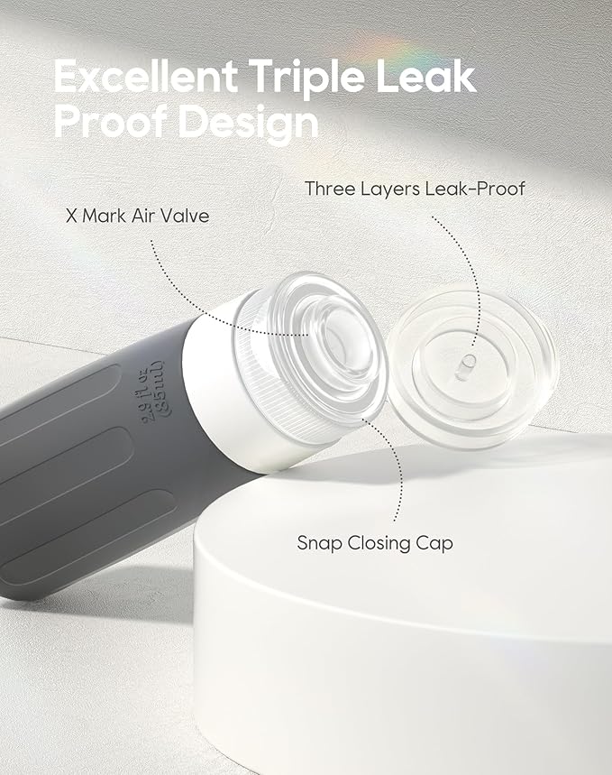 Morfone 16 Pack Silicone Travel Bottles Set for Toiletries TSA Approved Travel Containers Leakproof Squeezable Refillable Accessories 2oz 3oz Travel Essentials for Shampoo Lotion Liquids (BPA Free)-BrightBean Baby